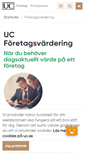 Mobile Screenshot of foretagsvardering.org